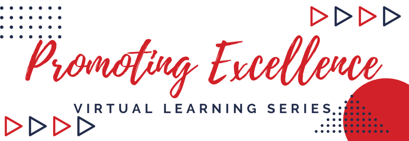 Promoting Excellence Virtual Learning Series